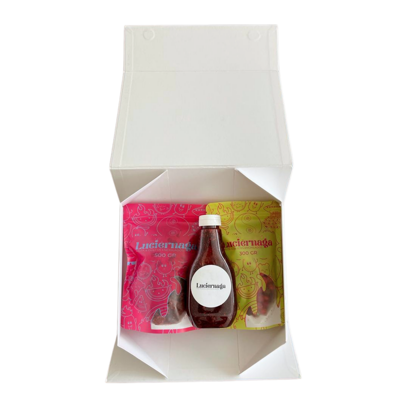 Caja De Regalo - 2 bolsas y 1 chamoy